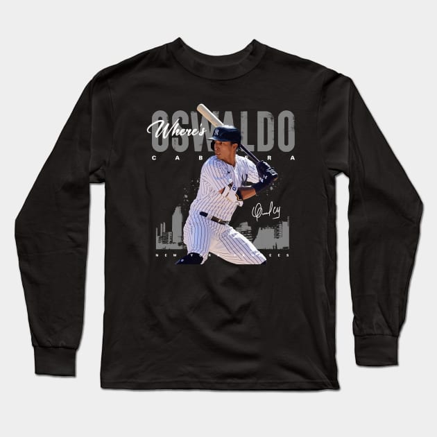 Oswaldo Cabrera Long Sleeve T-Shirt by Juantamad